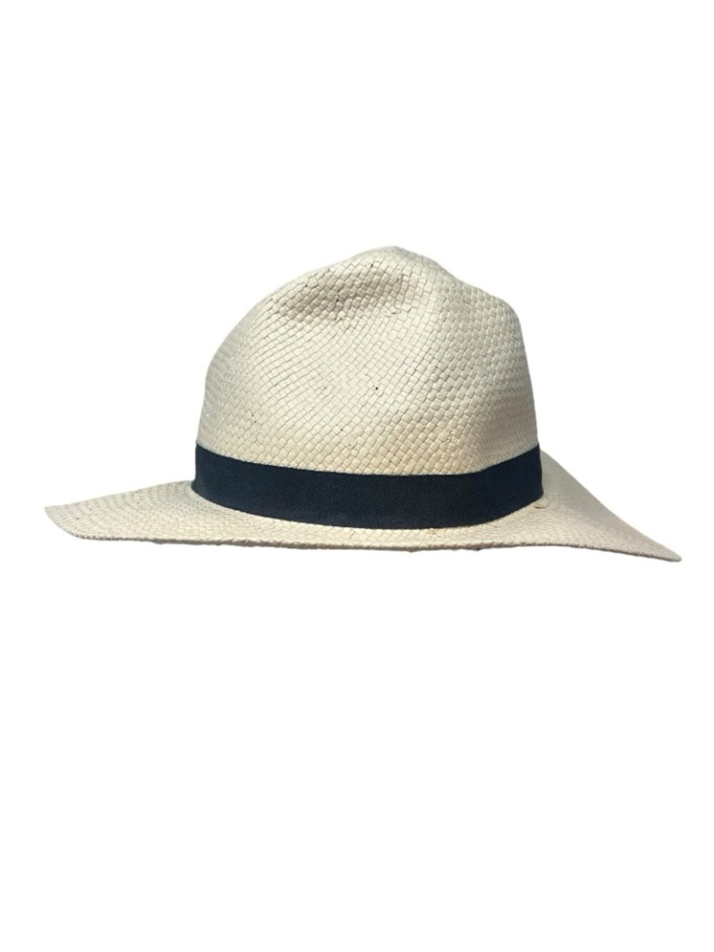 J Crew Factory Panama Sun Paper Straw Hat Women's One Size 7 Tan NWT A4157 - Picture 3 of 10
